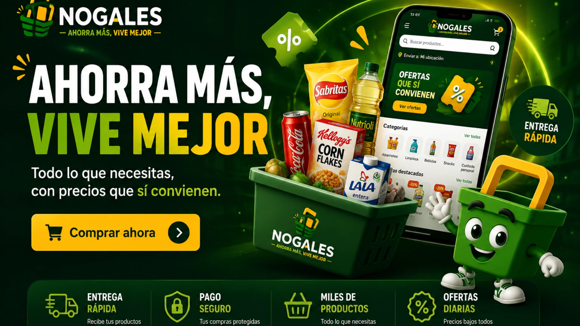 Compra bien  Ahorra con Nogales...