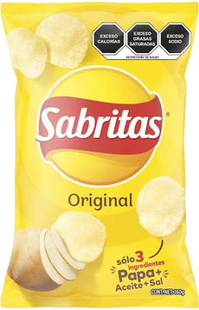 Sabritas con Sal 160gr c/10